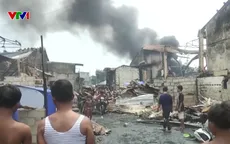 Hỏa hoạn lớn thiêu rụi hàng trăm ngôi nhà tại Philippines