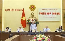 Chủ tịch Quốc hội Trần Thanh Mẫn chủ trì Phiên họp thứ hai Hội đồng Bầu cử quốc gia