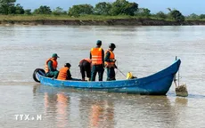 Đắk Lắk: Tìm kiếm người mất tích do đuối nước trên sông Ba