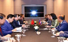 Chủ tịch Quốc hội Trần Thanh Mẫn gặp song phương các nhà lãnh đạo bên lề Đại hội đồng AIPA-46
