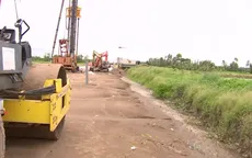 Cao tốc Châu Đốc - Cần Thơ - Sóc Trăng chậm tiến độ vì thiếu vật liệu