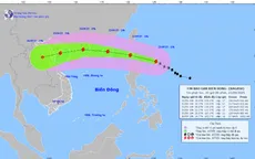 Bão Ragasa mạnh lên thành siêu bão, giật trên cấp 17
