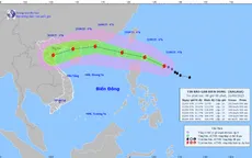 Bão Ragasa giật cấp 17, cách đảo Luzon (Philippines) khoảng 520 km