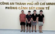 Triệt phá đường dây sản xuất nước giặt, nước tẩy rửa giả quy mô lớn ở TP Hồ Chí Minh