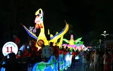 Lễ hội Trung thu Tuyên Quang: Rồng, voi, cá chép "đua nhau" tỏa sáng