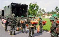 Quân đội chủ động biện pháp ứng phó bão số 9 ở mức cao nhất
