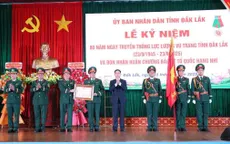 Lực lượng vũ trang tỉnh Đắk Lắk nhận huân chương Bảo vệ Tổ quốc hạng Nhì