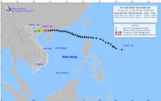 Bão Ragasa suy yếu thành áp thấp nhiệt đới