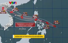 Đêm mai, bão Bualoi đi vào Biển Đông
