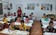 Điểm trường của những suất cơm chia đôi