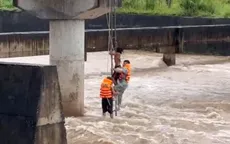 Tuyên Quang: Giải cứu thành công nạn nhân mắc kẹt giữa dòng lũ