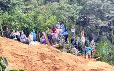 Sạt lở nghiêm trọng, 4 người mất tích tại Tuyên Quang