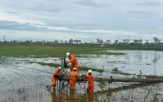 Hơn 2,67 triệu khách hàng có điện trở lại sau mưa bão