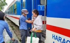 Đường sắt dừng chạy hơn 20 chuyến tàu vì ảnh hưởng bão