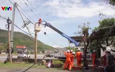 Dự kiến tối nay (2/10), toàn bộ Quảng Trị sẽ được cấp điện trở lại