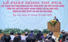 Thủ tướng phát động đợt thi đua cao điểm lập thành tích chào mừng Đại hội XIV của Đảng