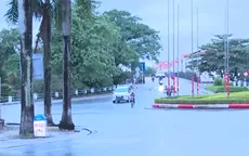 Ảnh hưởng bão số 11, Móng Cái (Quảng Ninh) có mưa từ đêm 5/10
