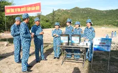Những "bông hoa" đồng hành với bộ đội tàu ngầm