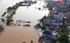 Hàng nghìn hộ dân ở Bắc Ninh vẫn chìm trong nước lũ