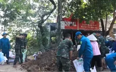 Hà Nội tập trung toàn lực gia cố đê Hữu Cầu