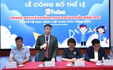 Sẽ ứng dụng AI vào cuộc thi Festival Trạng nguyên Tiếng Anh toàn quốc 2026
