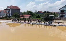 Hà Nội: Xã Đa Phúc thông báo khẩn cấp di dời dân do lũ lên nhanh