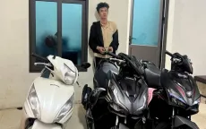 Bắt thanh niên trộm cắp hàng loạt xe máy ở Hải Phòng