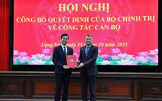 Đồng chí Hoàng Quốc Khánh giữ chức Bí thư Tỉnh ủy Lạng Sơn