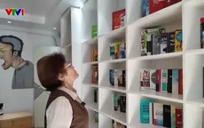 Độc đáo quán cà phê sách của cụ bà 80 tuổi