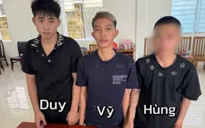 3 thanh thiếu niên từ Quảng Trị vào Đà Nẵng trộm cắp hàng trăm triệu đồng