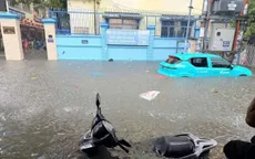 Khánh Hoà: Nhiều tuyến đường bị ngập sâu do mưa lớn