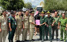 Tiếp nhận 48 công dân Việt Nam do phía Campuchia trao trả