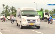 Cảnh báo tai nạn trên quốc lộ 61C