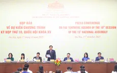 Quốc hội sẽ bầu, phê chuẩn một số chức danh lãnh đạo tại Kỳ họp thứ 10