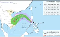 Bão Fengshen tăng cấp hướng về khu vực Bắc Biển Đông