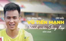 Vũ Tiến Mạnh - VĐV khiếm thị đầu tiên của Việt Nam chinh phục cự ly 42km
