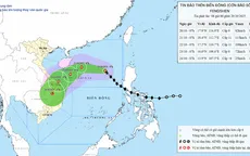 Bão số 12 khả năng mạnh thêm, cách đặc khu Hoàng Sa 490 km