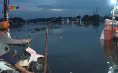 Ngập sâu ngay cạnh công trình chống ngập ở TP Hồ Chí Minh
