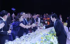 Chủ tịch nước Lương Cường chủ trì chiêu đãi các đoàn dự Lễ mở ký Công ước Hà Nội