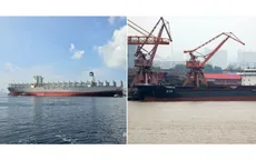 Tàu Trung Quốc chìm sau khi va chạm với tàu Singapore, 2 thủy thủ mất tích