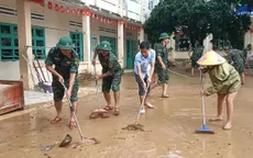 Bộ Chỉ huy Quân sự Đà Nẵng ra quân tổng lực dọn vệ sinh, khắc phục hậu quả sau lũ
