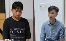 Bắt 2 đối tượng cướp giật làm cặp vợ chồng ngã xe trọng thương