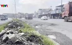 Quốc lộ 51 qua Đồng Nai tiếp tục xuống cấp