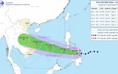 Bão Kalmaegi tăng cấp, sáng sớm mai (5/11) sẽ vào Biển Đông