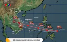 Bão Kalmaegi giật cấp 15, mạnh lên nhanh khi vào Biển Đông