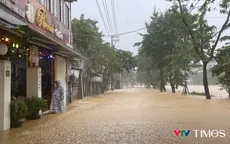 Huế ngập lụt lần thứ ba trong một tuần