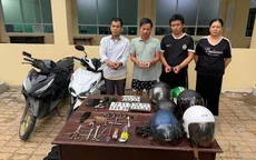 Phá đường dây chuyên trộm cắp xe máy trước cổng trường học ở TP Hồ Chí Minh, Đồng Nai