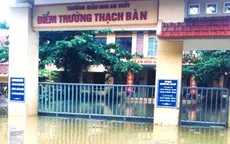 Quảng Trị: Nước lũ lại dâng cao, hơn 28 nghìn học sinh phải nghỉ học