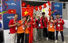 Học sinh Cần Thơ giành HCB cuộc thi Robotics quốc tế