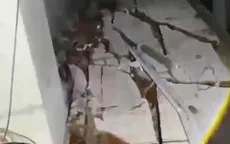 Lốc xoáy khiến một căn chung cư bị hư hỏng nặng tại Gia Lai